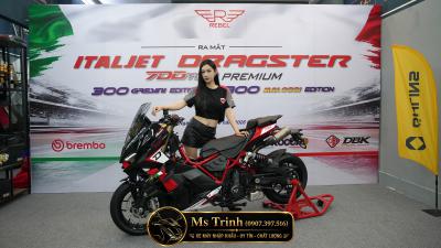 Italjet Dragster 700 Twin Premium Edition 2026 Quái Thú Tàng Hình Mang Trái Tim Mô Tô 700cc Trong Thân Xác Xe Tay Ga