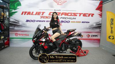 Italjet Dragster 700 Twin Premium Edition 2026 Quái Thú Tàng Hình Mang Trái Tim Mô Tô 700cc Trong Thân Xác Xe Tay Ga