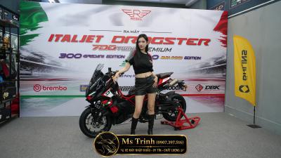 Italjet Dragster 700 Twin Premium Edition 2026 Quái Thú Tàng Hình Mang Trái Tim Mô Tô 700cc Trong Thân Xác Xe Tay Ga