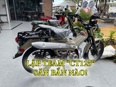 Lập hội săn bắn cùng cưỡi Honda CT125 2022
