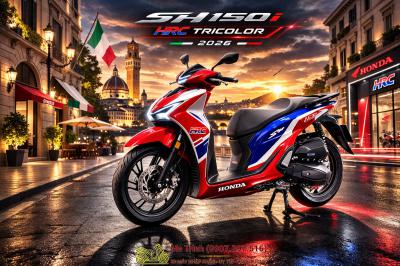 SH150 HRC Tricolor 2026 - Tuyệt tác sh Ý 2026 nhập khẩu nguyên thùng