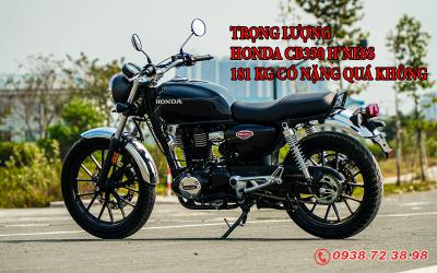 Trọng lượng 181 kg của Honda CB350H’ness 2021 có là vấn đề lớn cản trở các tay đua chuyên nghiệp?