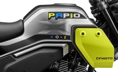 Xe Papio 125 XO-2 2024 - Crambler mini đèn XO nhập khẩu chính hãng