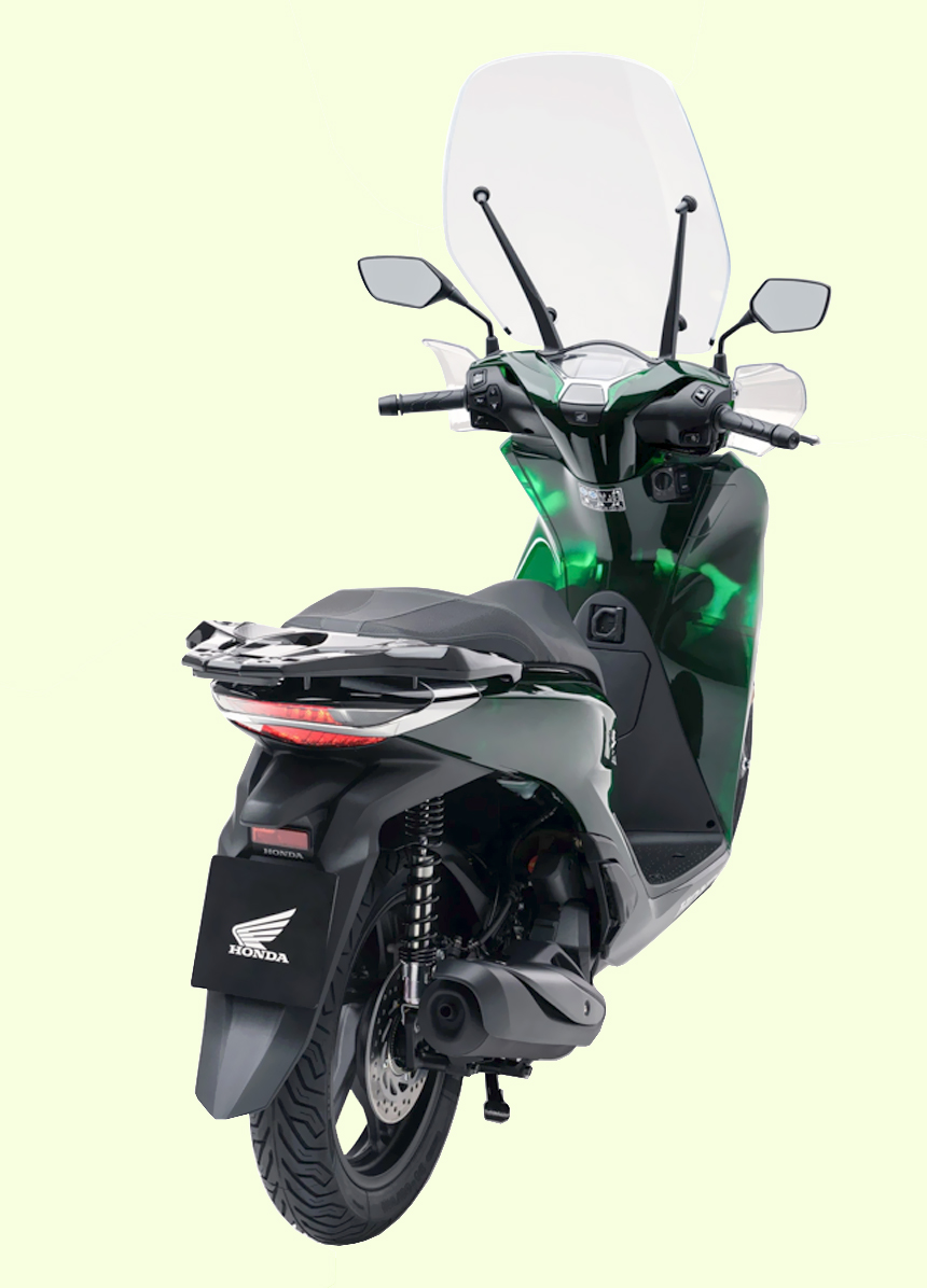 sh150i ý trang bị hàng loạt tiện ích siêu chất đốn gục mọi anh em biker Phú Thọ