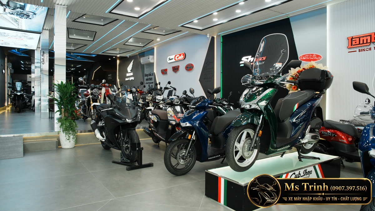 Honda SH Ý tại CubShop Premium dành cho người thích vẻ thanh lịch