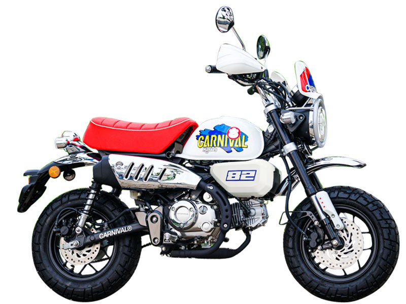 Honda Monkey Carnival sử dụng động cơ 125cc