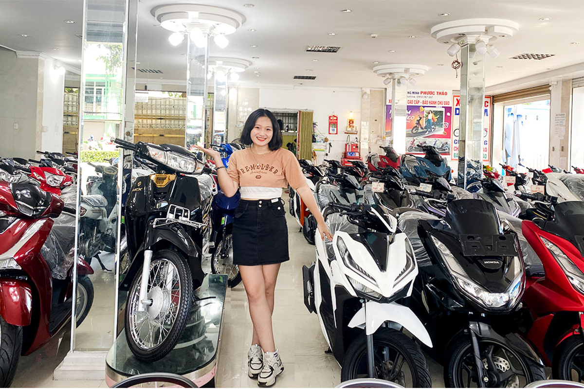 Cửa hàng, Đại Lý xe máy Đồng Tháp bán Dream Thái 125 Giá Rẻ?