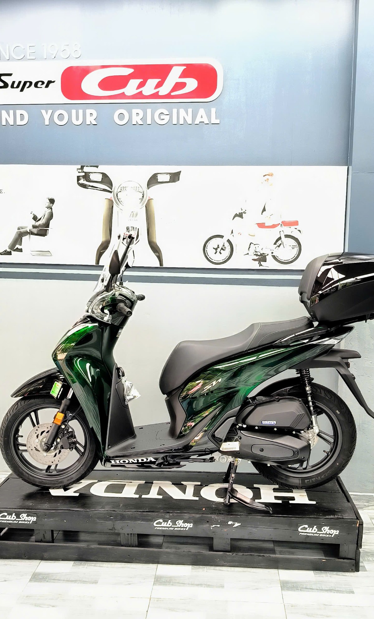 Cận cảnh Sh Vetro Full phụ kiện