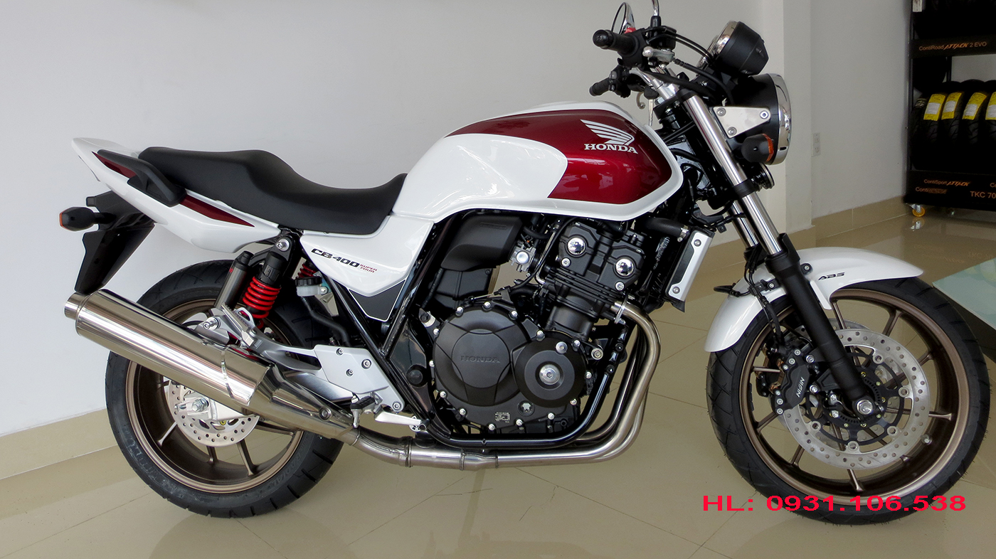 Honda CB400SF 2018 màu trắng đỏ