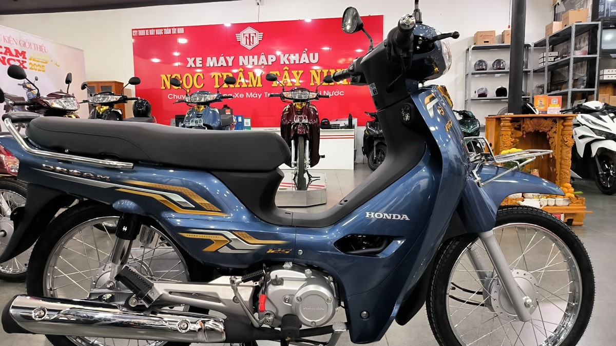 Một số hình ảnh tại sự kiện ra mắt Honda Dream 125 NCX 2025 tại cửa hàng xe máy nhập khẩu Ngọc Trâm Tây Ninh