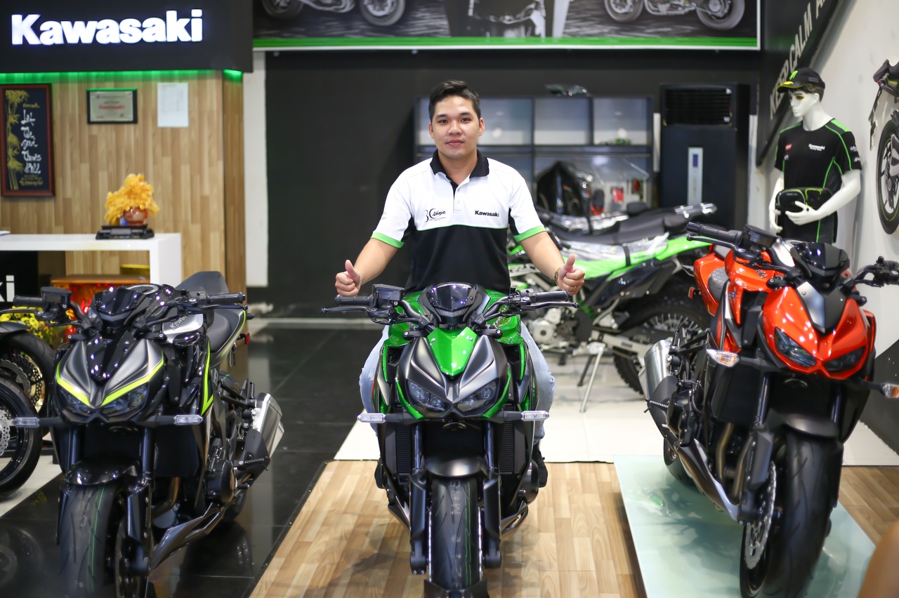 showroon Kawasaki Motorrock tại Quận 1