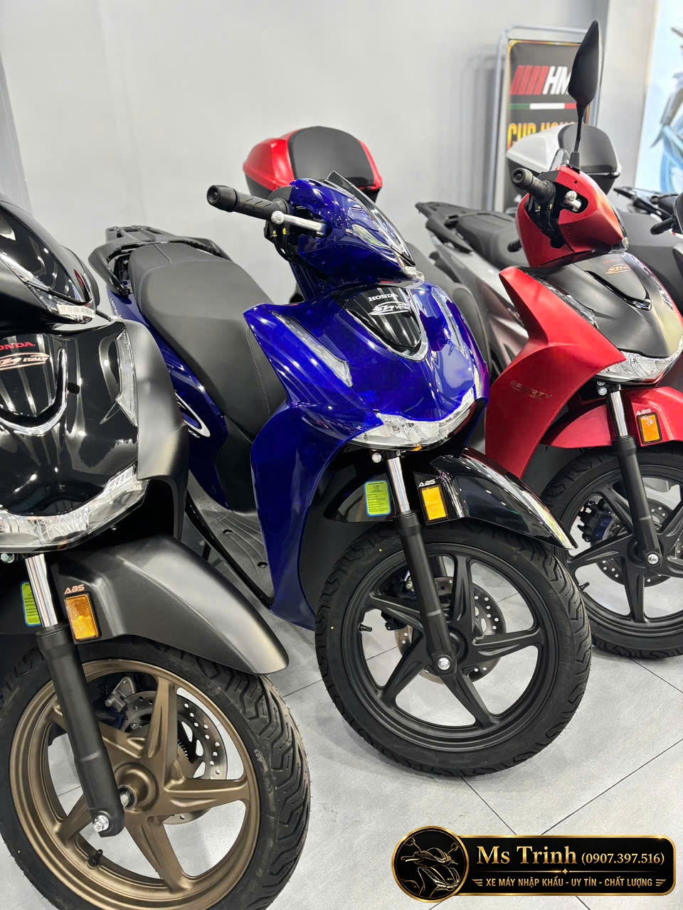 Bộ 3 xe đỏ - xanh - đen