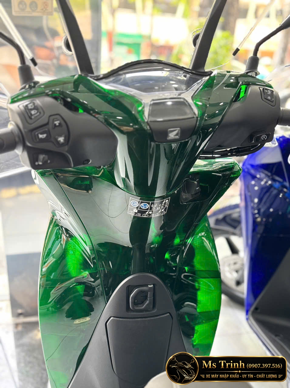 Vẻ đẹp của phiên bản SH150 Vetro Green