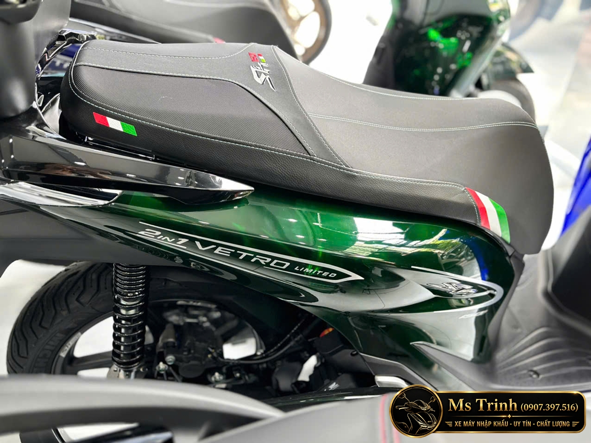 Thân Xe Vetro 2 in thân Green lục bảo