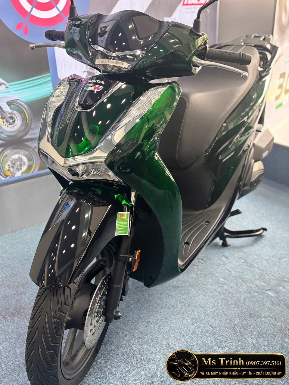 Sh150 Vetro Green màu xanh lục bảo giới hạn 500 xe toàn cầu