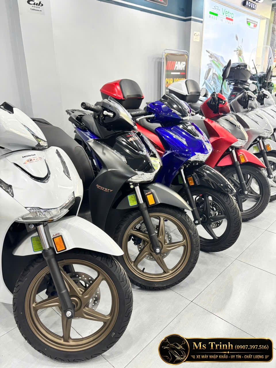 SH150 Ý 2026 nhập khẩu nguyên chiếc Giá từ 210 triệ
