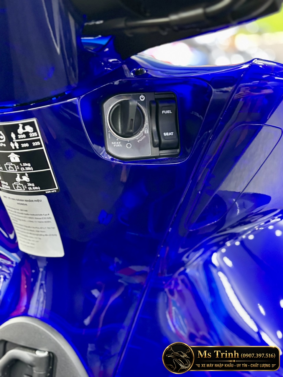 Khóa Smartkey thông tin của Hodna Sh150 BLue Sapphire Khóa Smartkey thông tin của Hodna Sh150 BLue Sapphire